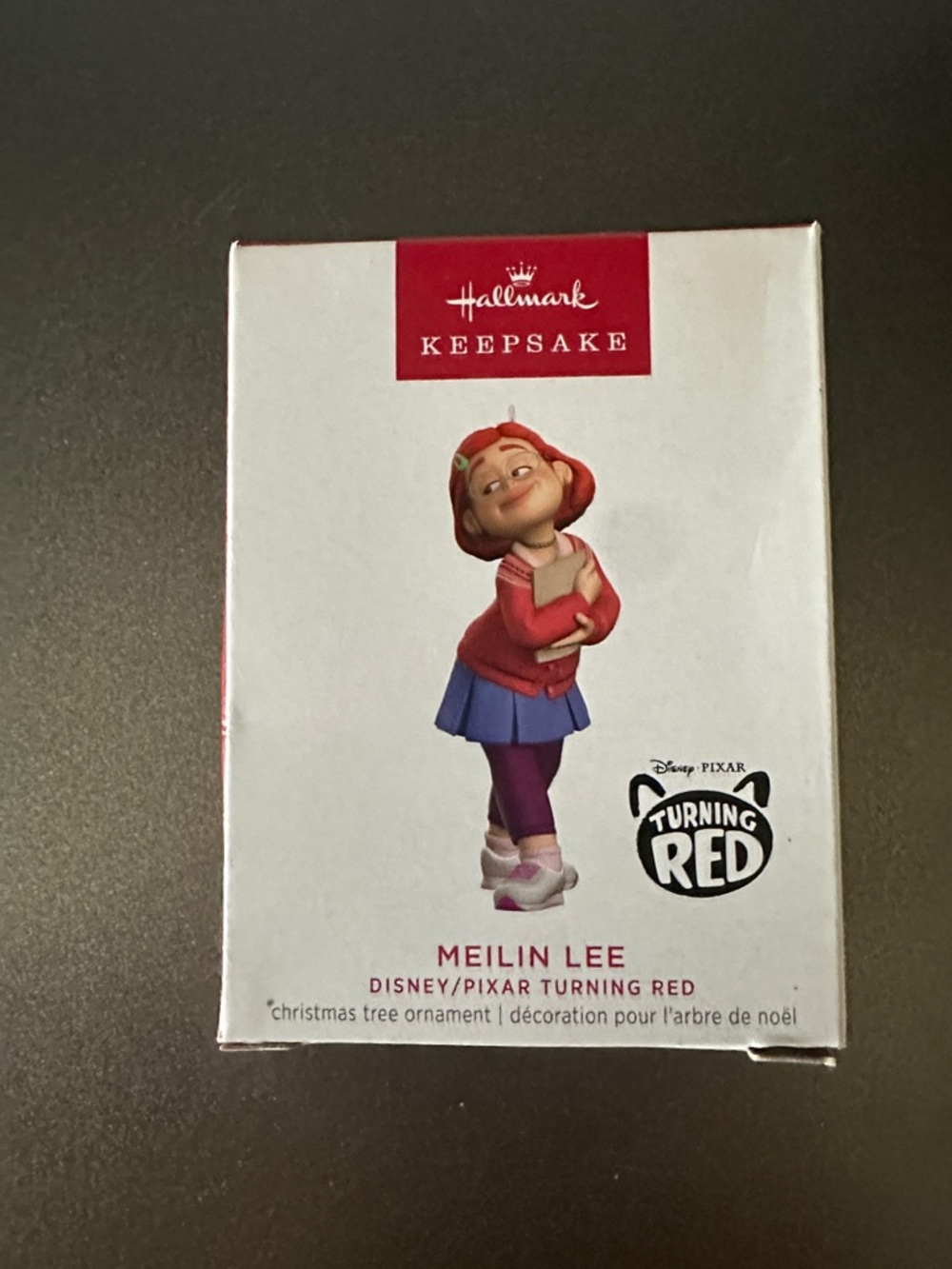 Hallmark Keepsake Meilin Lee Ornament - Red, Blue, Purple